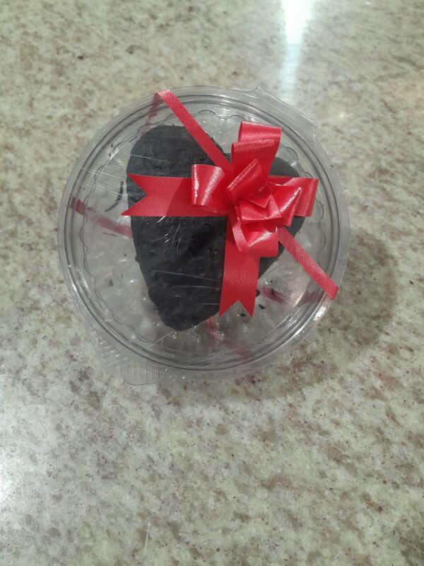 2 Corazones Brownie sin Azucar con Chocolate sin Azucar - Image 2