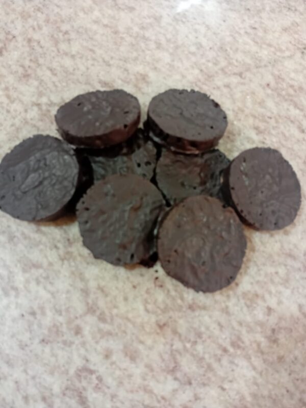 16 Brownie Galleta sin Azucar cobertura de Chocolate sin Azucar