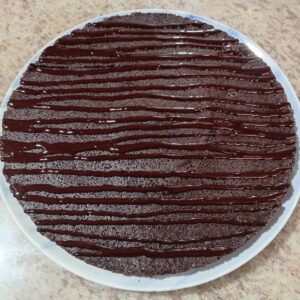 Pizza de Chocolate sin Azucar